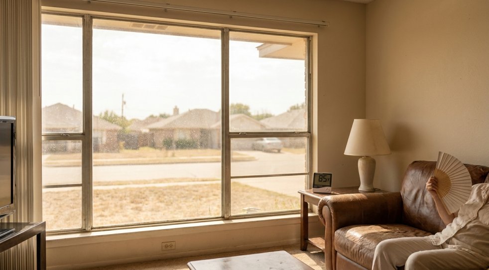 Why DFW Homes Feel Hotter This Time of Year — And How Old Windows May Be Causing It